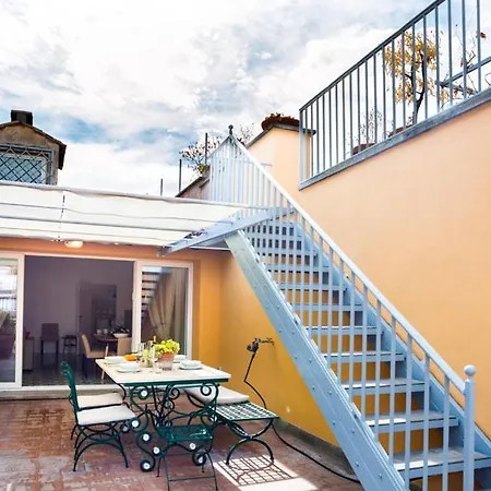 Vittoria Terrace Penthouse At The Spanish Steps Lejlighed *